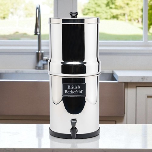 British Berkefeld Water Filter (Filters 2.25 Gallons – 19.25″ Tall)