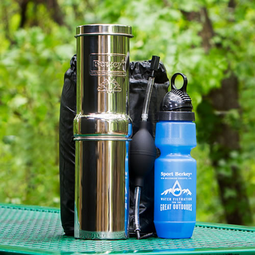 Filtering bottle Sport Berkey® - Pure water wherever you are!
